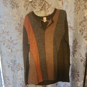 7th Ray Multicolor Striped Sweater